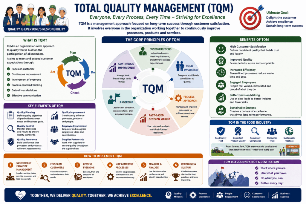 Total Quality Example What is Total Quality Management? - Ask the Food Scientists