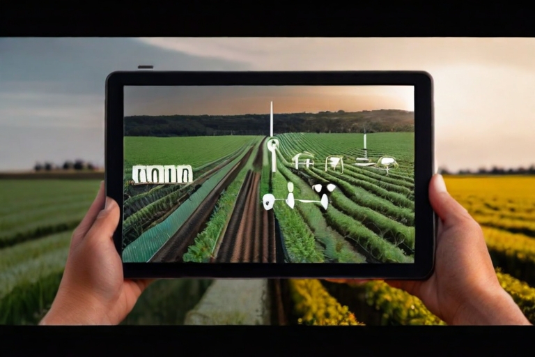 precision agriculture with AI